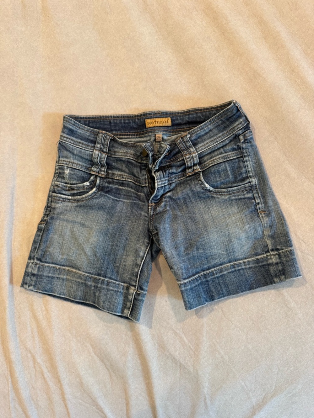 Denim shorts women